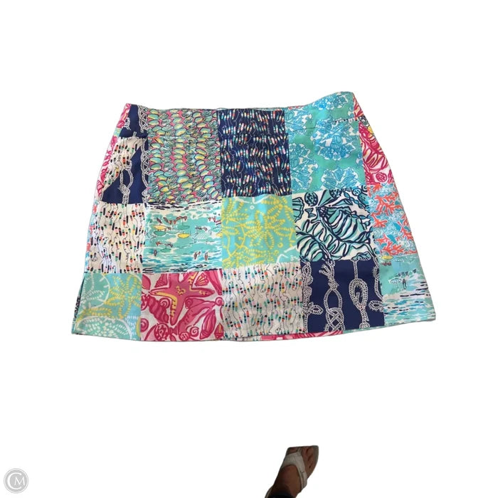 Skort Designer By Lilly Pulitzer In Multi-colored, Size: 10