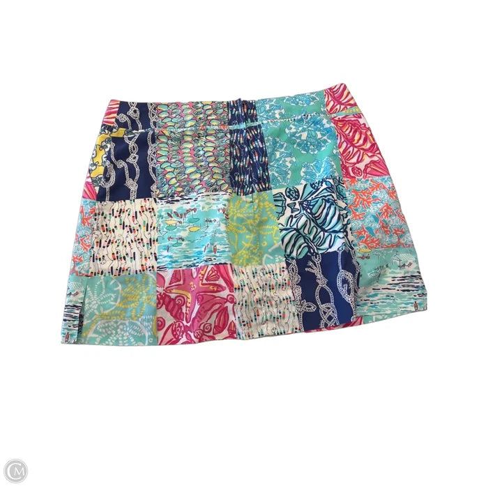Skort Designer By Lilly Pulitzer In Multi-colored, Size: 10