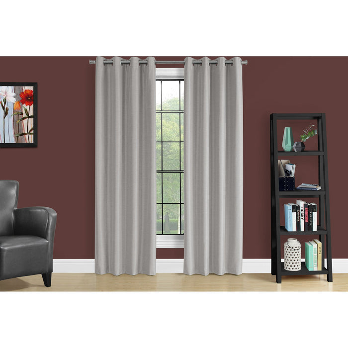Solid Blackout Curtain Panel (Set of 2) - 52" x 95"