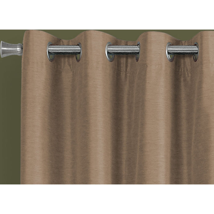 Solid Blackout Curtain Panel (Set of 2) - 52" x 95"
