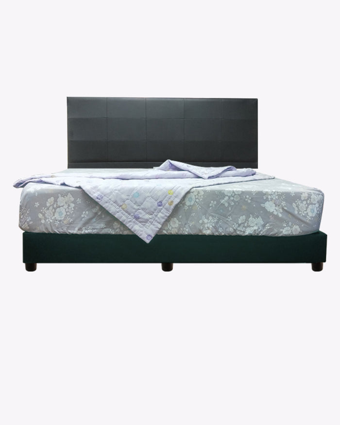 Sophiea Faux Leather Bed Frame