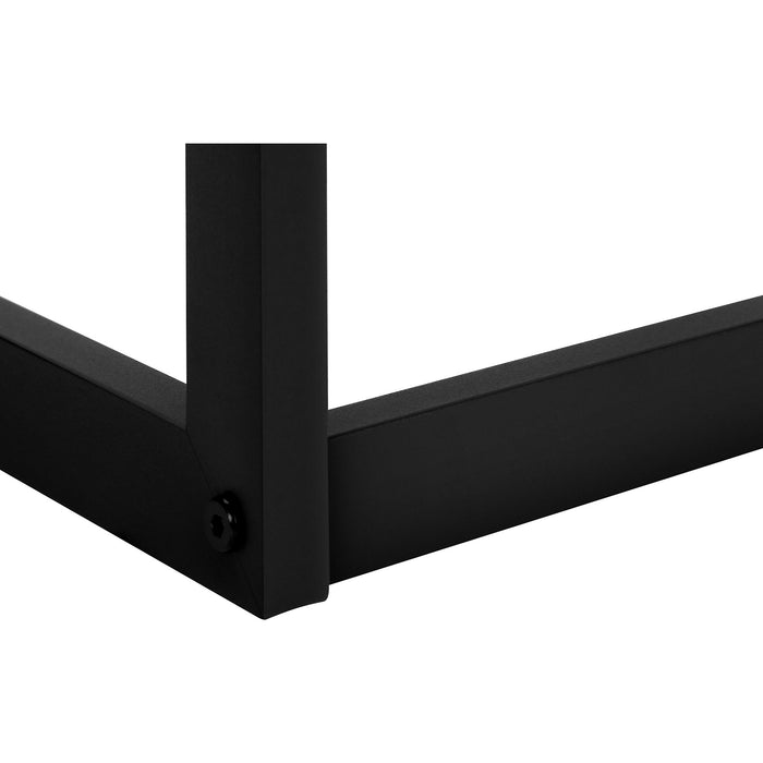 Stool - Dark Taupe/Black
