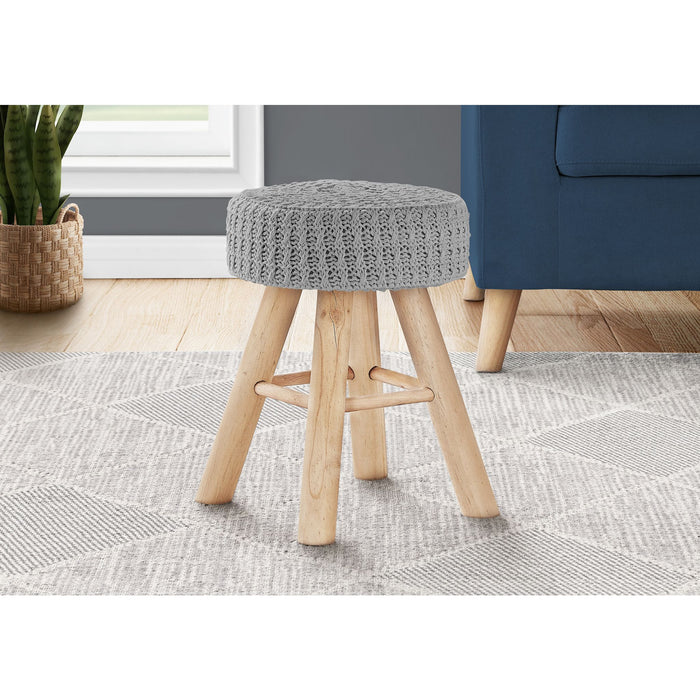 Stool - Grey/Natural