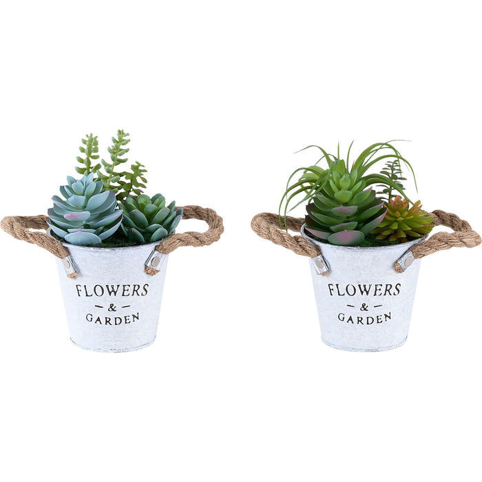 Succulent - 7" Artificial Plant (Set of 2) in a 5" Pot