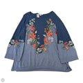 Sweater By Chicos In Blue, Size: L
