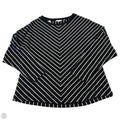 Sweater By Clothes Mentor In Black & Cream, Size: M