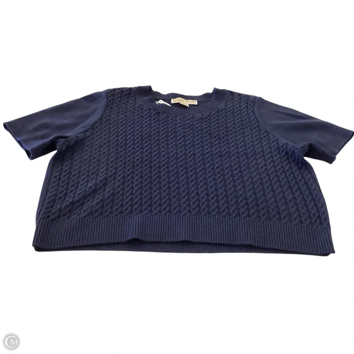 Sweater By Michael By Michael Kors In Navy, Size: Xl
