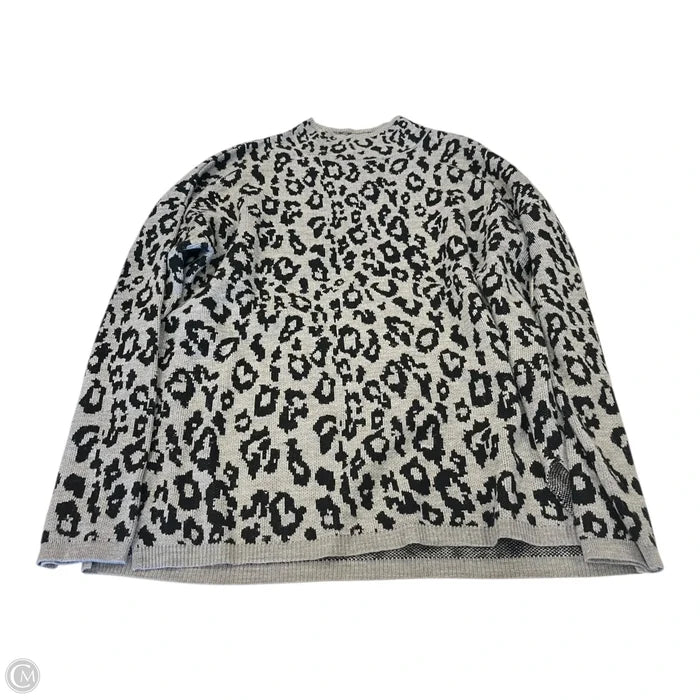 Sweater By Philosophy In Animal Print, Size: Xl