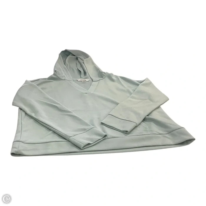Sweatshirt Hoodie By Cable And Gauge In Green, Size: S