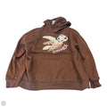 Sweatshirt Hoodie By Clothes Mentor In Brown & Green, Size: 1x