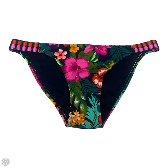 Swimsuit Bottom By Xhilaration In Floral Print, Size: M