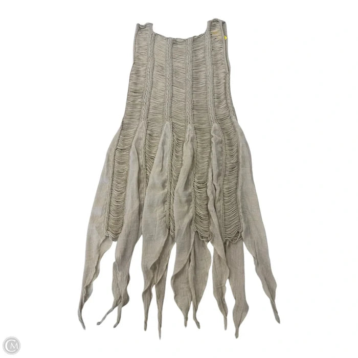 Swimwear Cover-up By Clothes Mentor In Beige, Size: Osfm