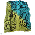 Swimwear Cover-up By Clothes Mentor In Blue & Green, Size: Osfm