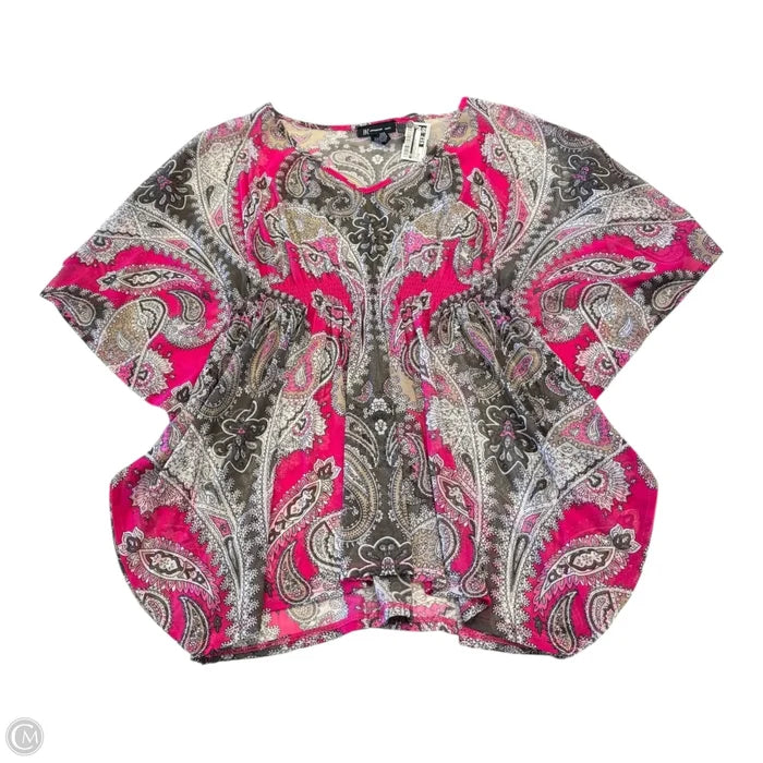 Swimwear Cover-up By Inc In Paisley Print, Size: M