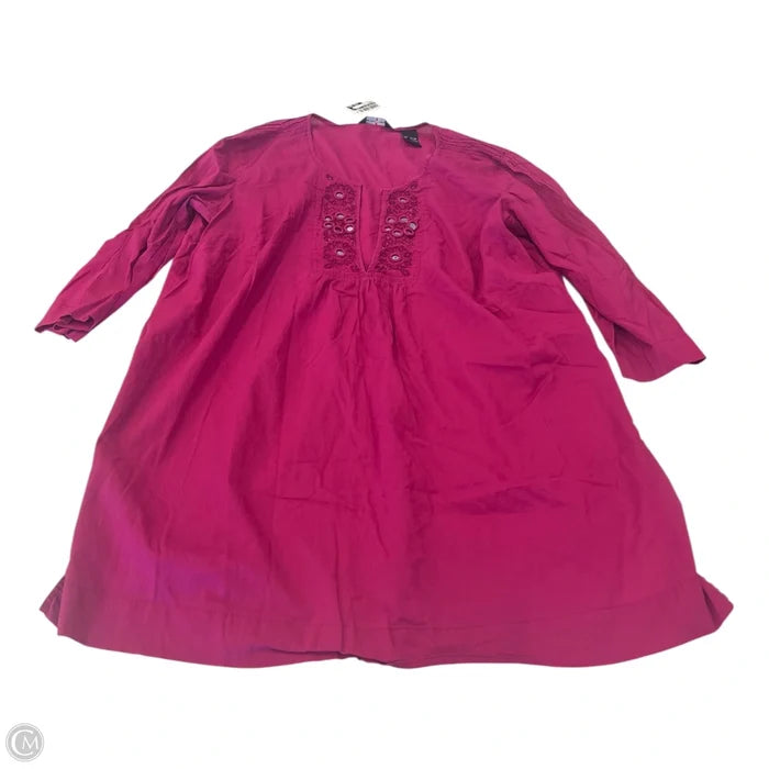 Swimwear Cover-up By New York And Co In Purple, Size: Xl