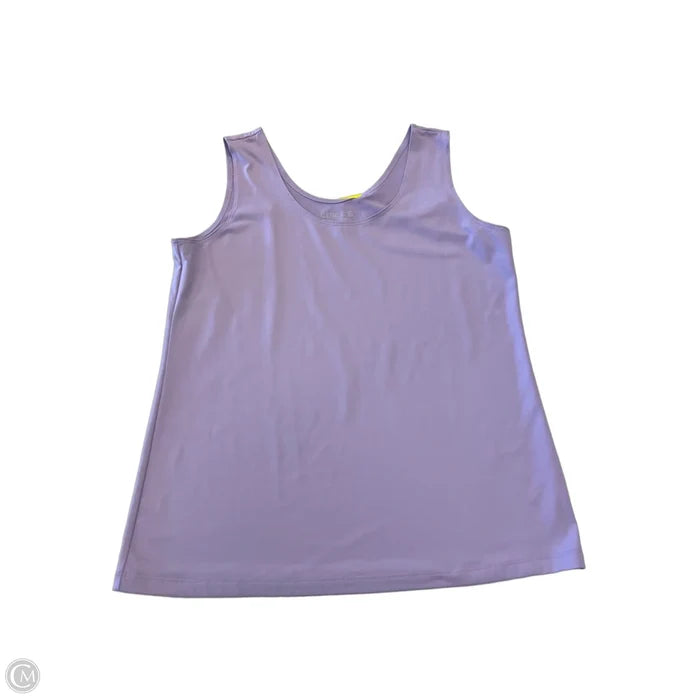 Tank Top By Chicos In Purple, Size: L