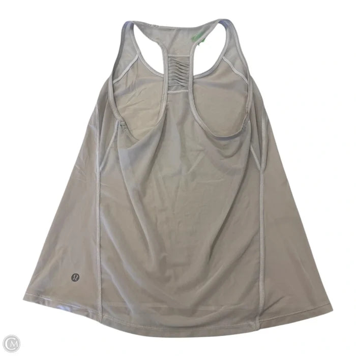 Tank Top By Lululemon In Grey, Size: M