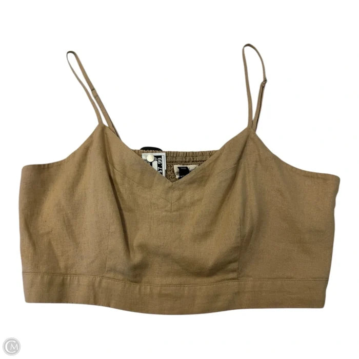 Tank Top By Universal Thread In Tan, Size: L