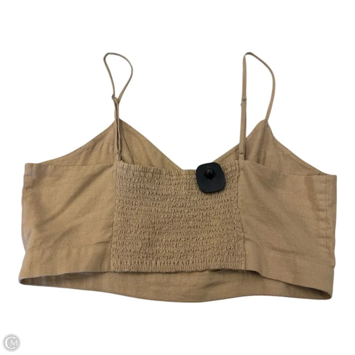 Tank Top By Universal Thread In Tan, Size: L