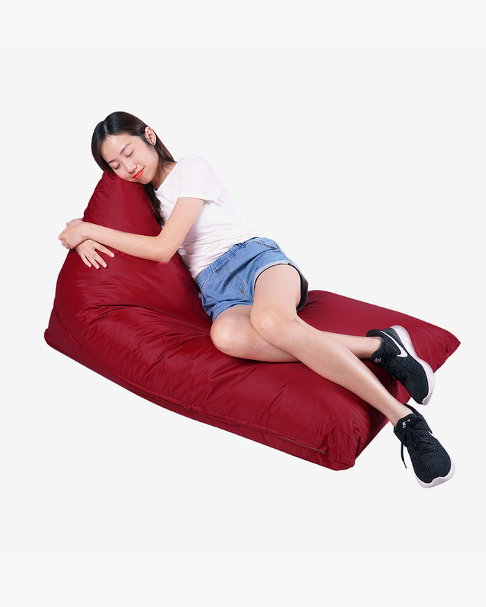 Tetra Lounger Bean Bag (Red)