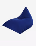 Tetzzz Spandex Lounger Bean Bag (Blue)