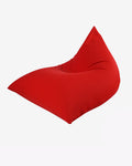 Tetzzz Spandex Lounger Bean Bag (Red)