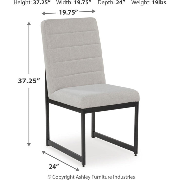Tomtyn Dining Chair - Light Brown - (D622-01)