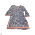 Top 3/4 Sleeve By Clothes Mentor In Blue & Pink, Size: S