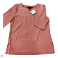 Top 3/4 Sleeve By Ming Wang In Striped Pattern, Size: Xl
