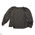 Top Long Sleeve By Banana Republic In Black, Size: M