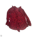 Top Long Sleeve By Chicos In Black & Red, Size: M