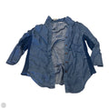 Top Long Sleeve By Ci Sono In Blue, Size: L