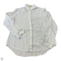 Top Long Sleeve By Cloth & Stone In White, Size: M