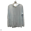 Top Long Sleeve By Cynthia Rowley In Blue, Size: L