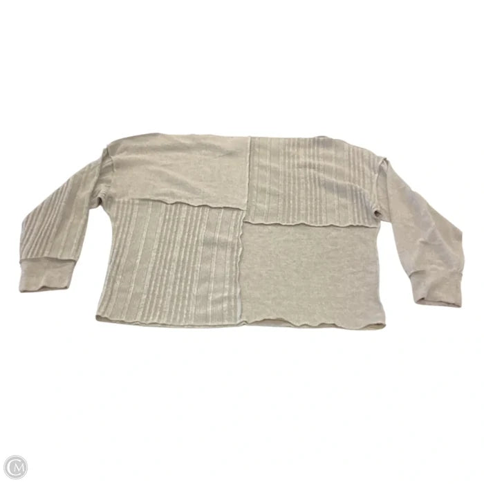 Top Long Sleeve By Daytrip In Brown, Size: Xl