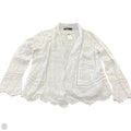 Top Long Sleeve By Lauren By Ralph Lauren In White, Size: L