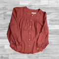 Top Long Sleeve By Loft In Pink, Size: Lp