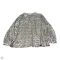 Top Long Sleeve By Michael By Michael Kors In Silver, Size: Xl