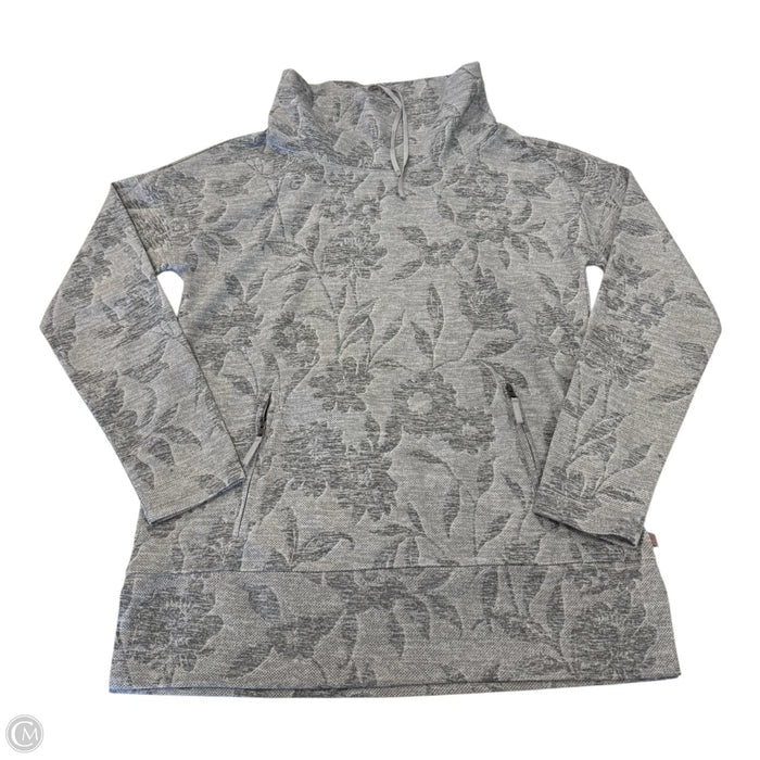 Top Long Sleeve By Talbots In Grey, Size: Xs