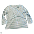 Top Long Sleeve By Vineyard Vines In Striped Pattern, Size: L