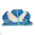 Top Long Sleeve Designer By Lilly Pulitzer In Blue & White, Size: Xl