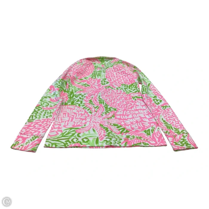 Top Long Sleeve Designer By Lilly Pulitzer In Pink, Size: Xxs