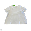 Top Short Sleeve Basic By Kim Rogers In White, Size: Xl