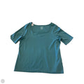 Top Short Sleeve Basic By L.l. Bean In green Size: L