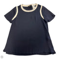 Top Short Sleeve By Banana Republic In Navy, Size: Xs
