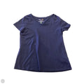 Top Short Sleeve By C And C In Navy, Size: L