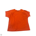 Top Short Sleeve By Chicos In Orange, Size: M