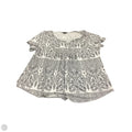 Top Short Sleeve By Clothes Mentor In Black & White, Size: 3x