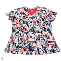 Top Short Sleeve By Clothes Mentor In Blue & Pink, Size: Xl