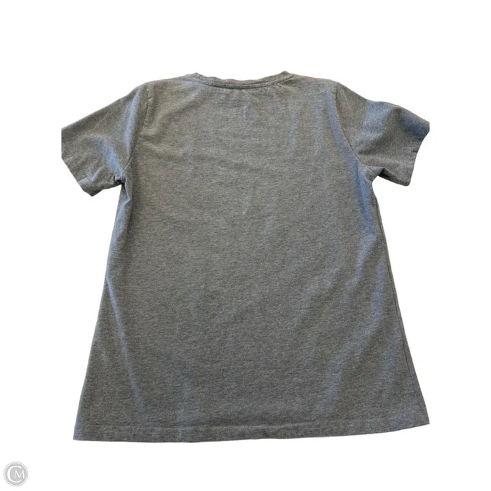 Top Short Sleeve By Clothes Mentor In Grey, Size: L